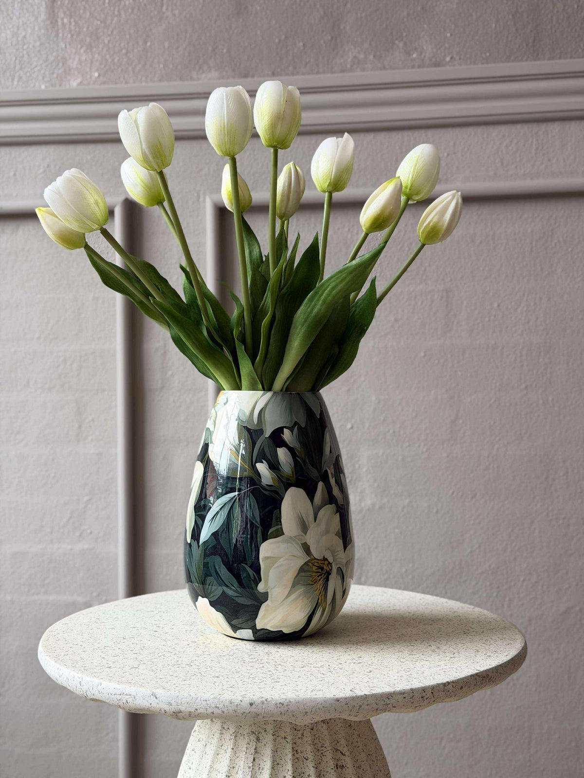 Vaas - Flower print 20 cm