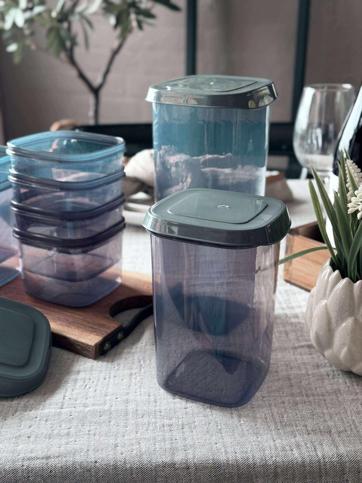 Opbergdozen – Set met 8 stuks