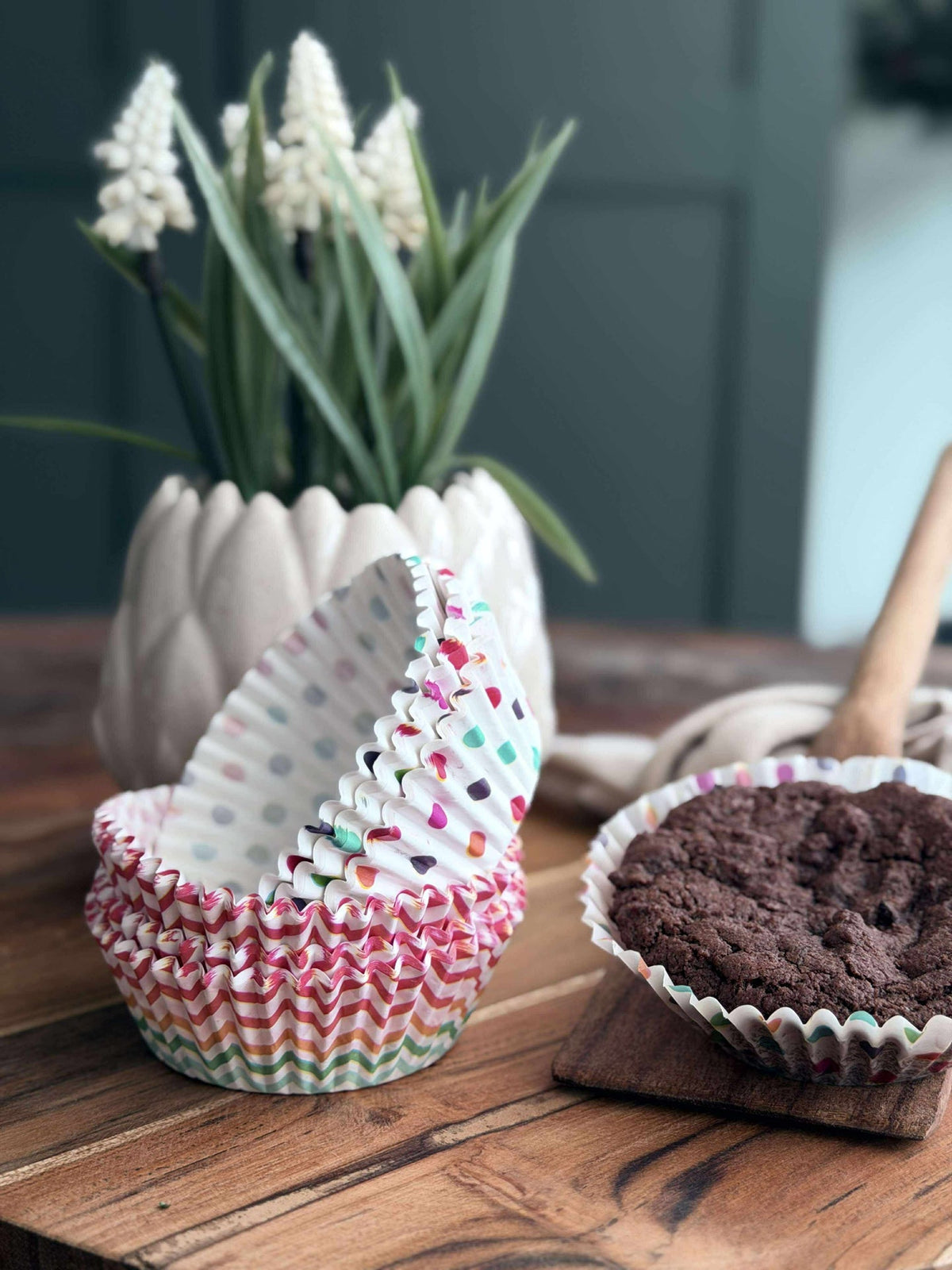 Muffinvormpjes 60 stuks - Colormix