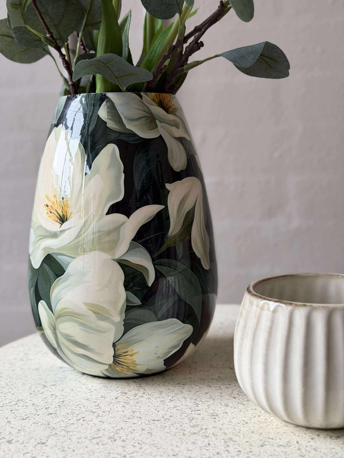 Vaas - Flower print 20 cm
