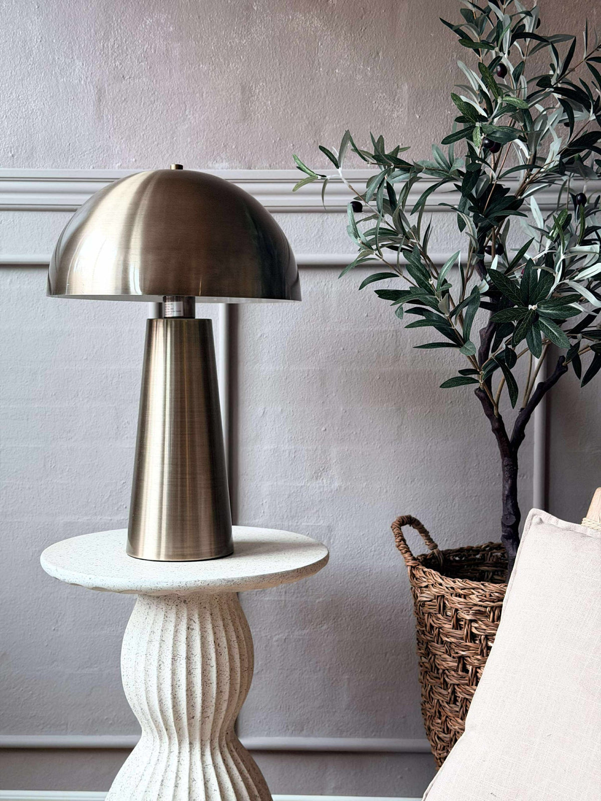 Grote tafellamp - Gold