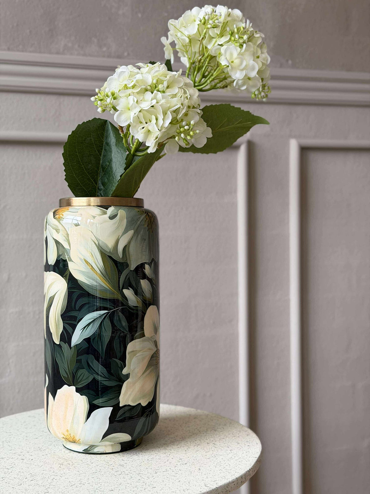 Vaas - Bloemenprint 30 cm