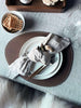Placemat ovaal - Bruin
