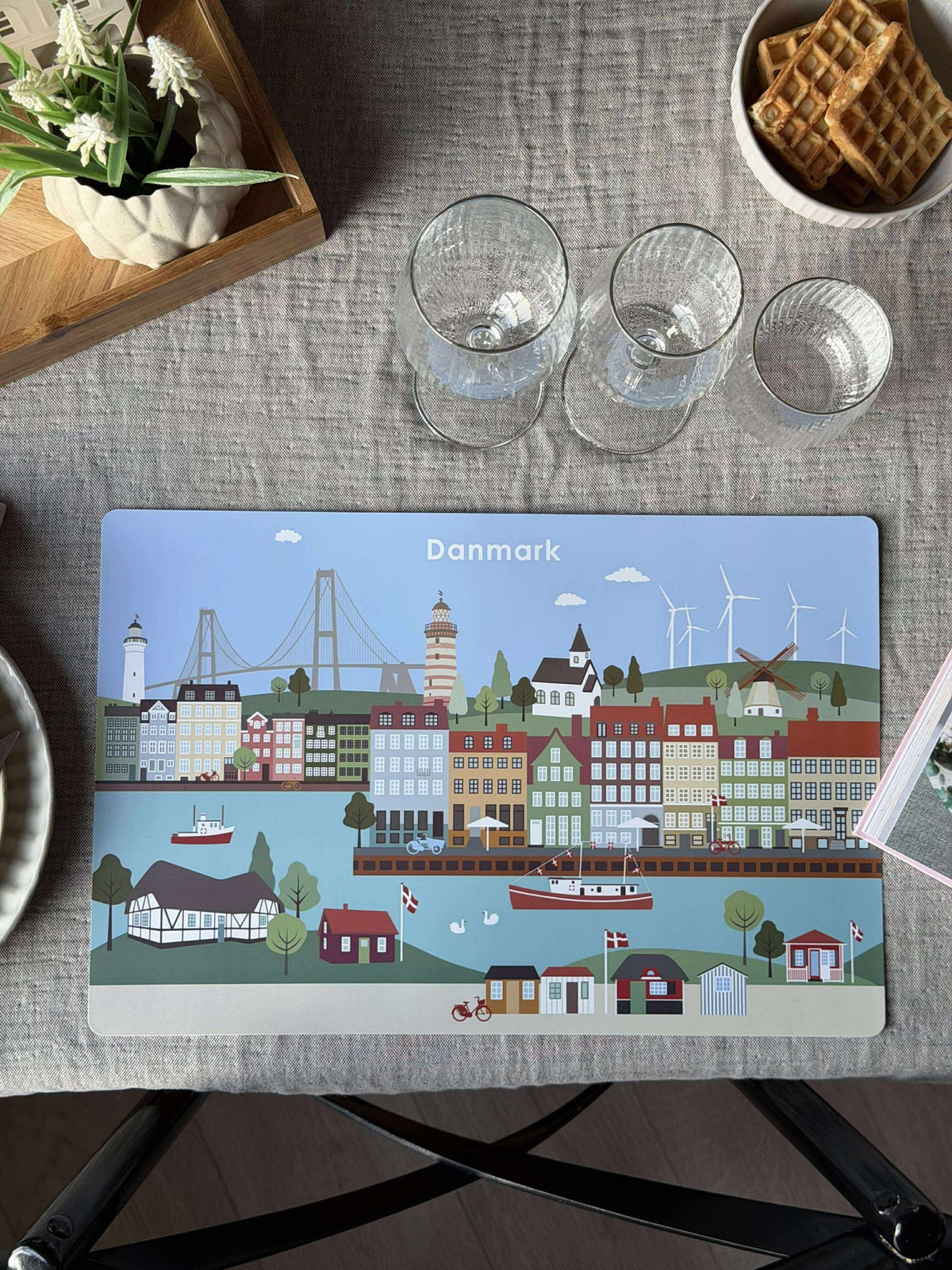 Placemats 4 st. - Wonderful Denmark