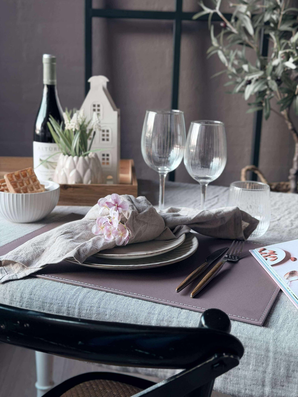 Placemat Old rose