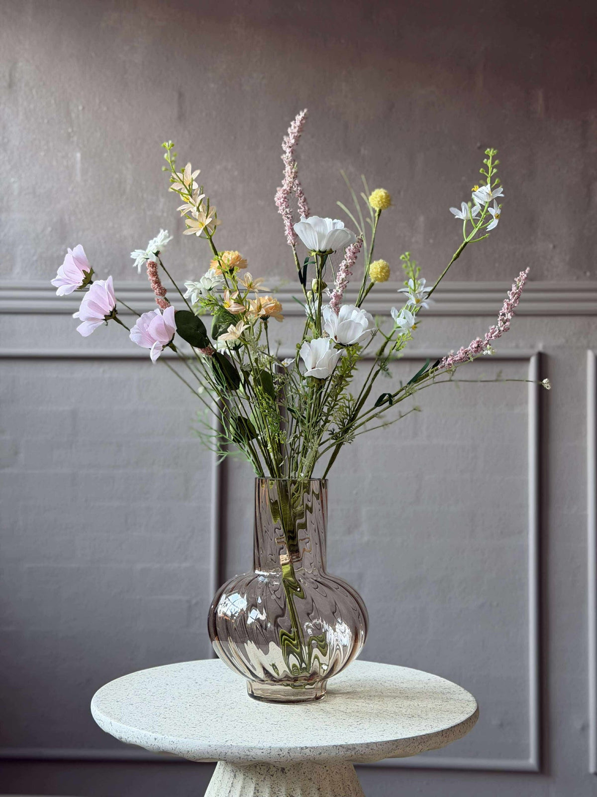 Boeket Wit / Roze - WILD FLORA