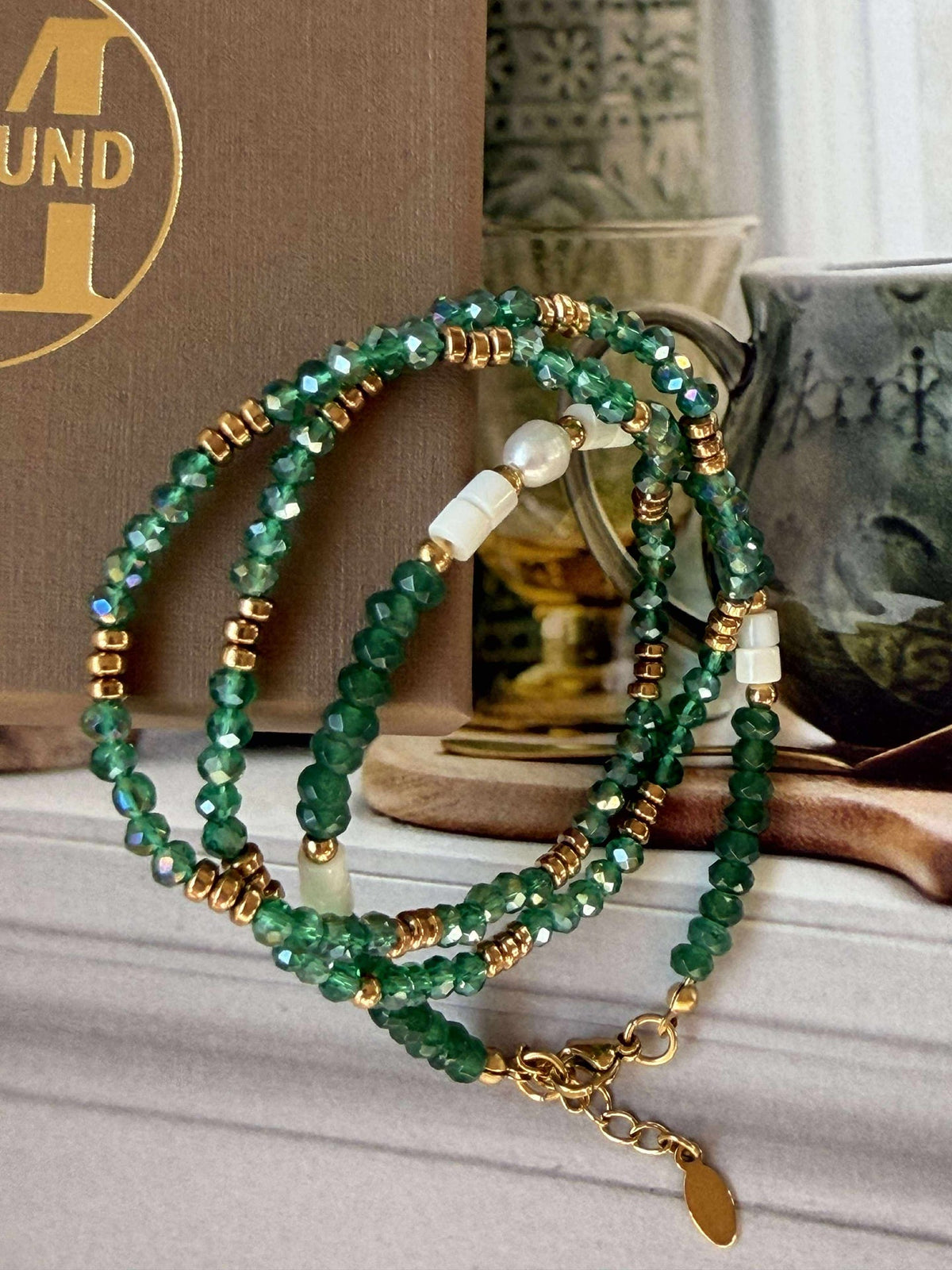 Armband Sarabella Emerald – Set van 3 stuks