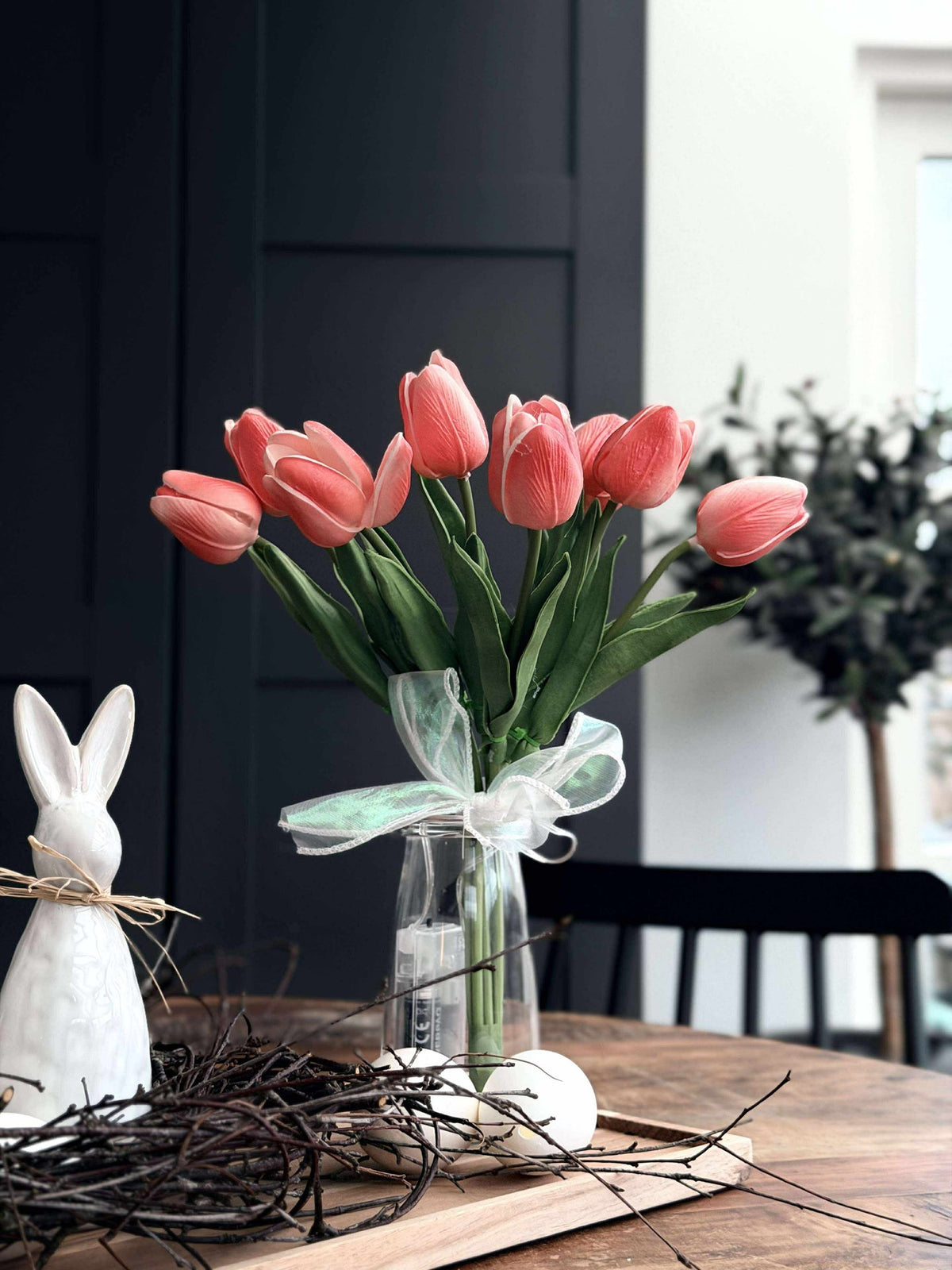 Tulpen met licht - Rood