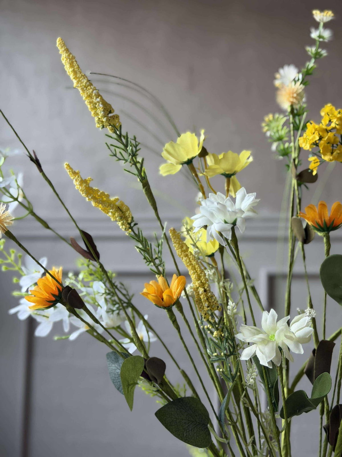 Boeket Wit / Geel - WILD FLORA