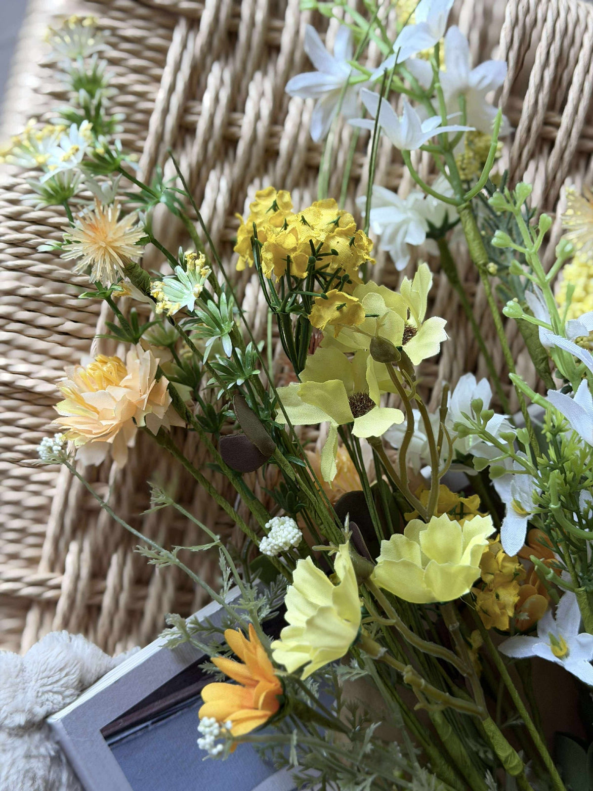Boeket Wit / Geel - WILD FLORA
