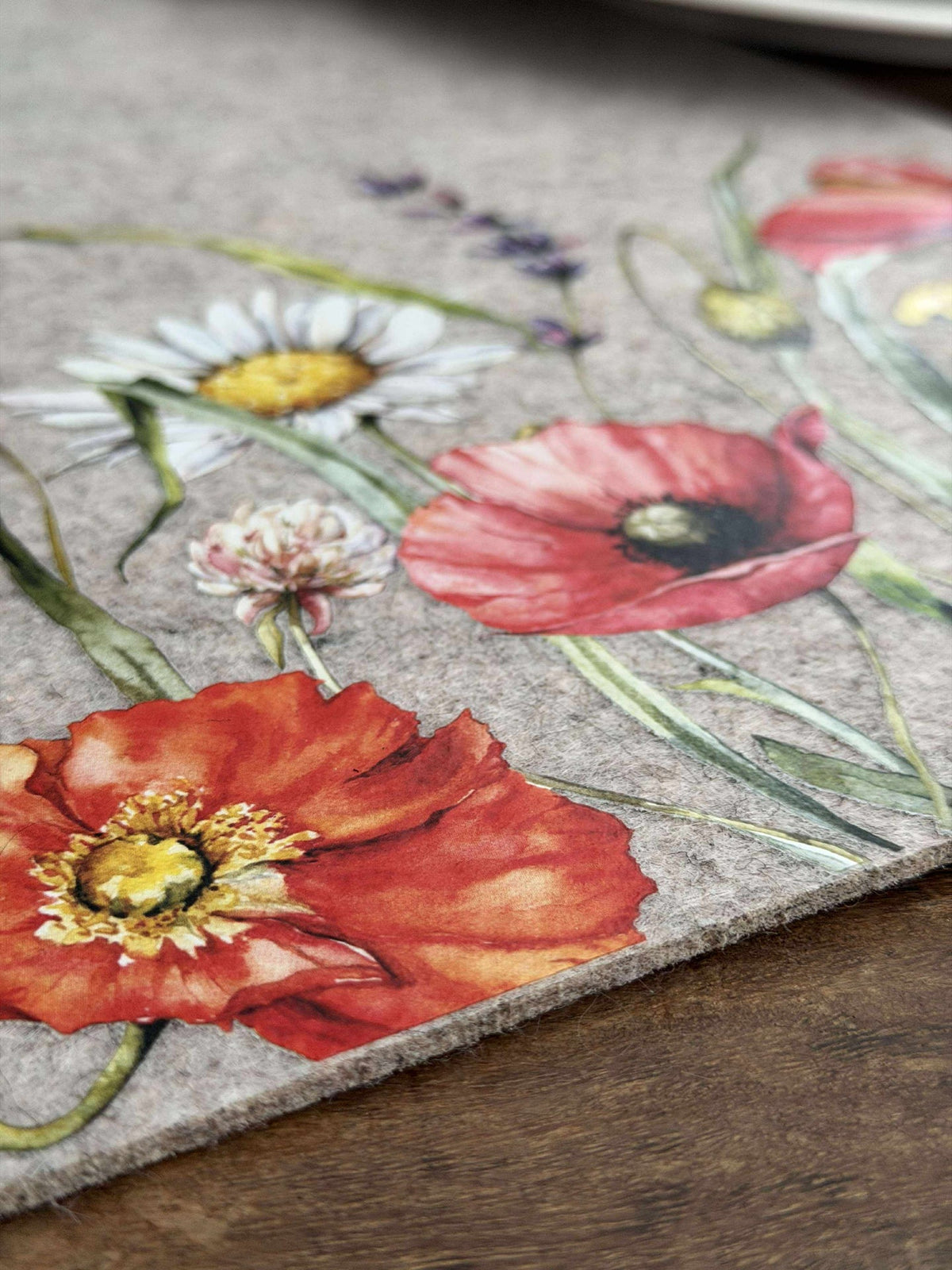 Placemat paas - Beige vierkant