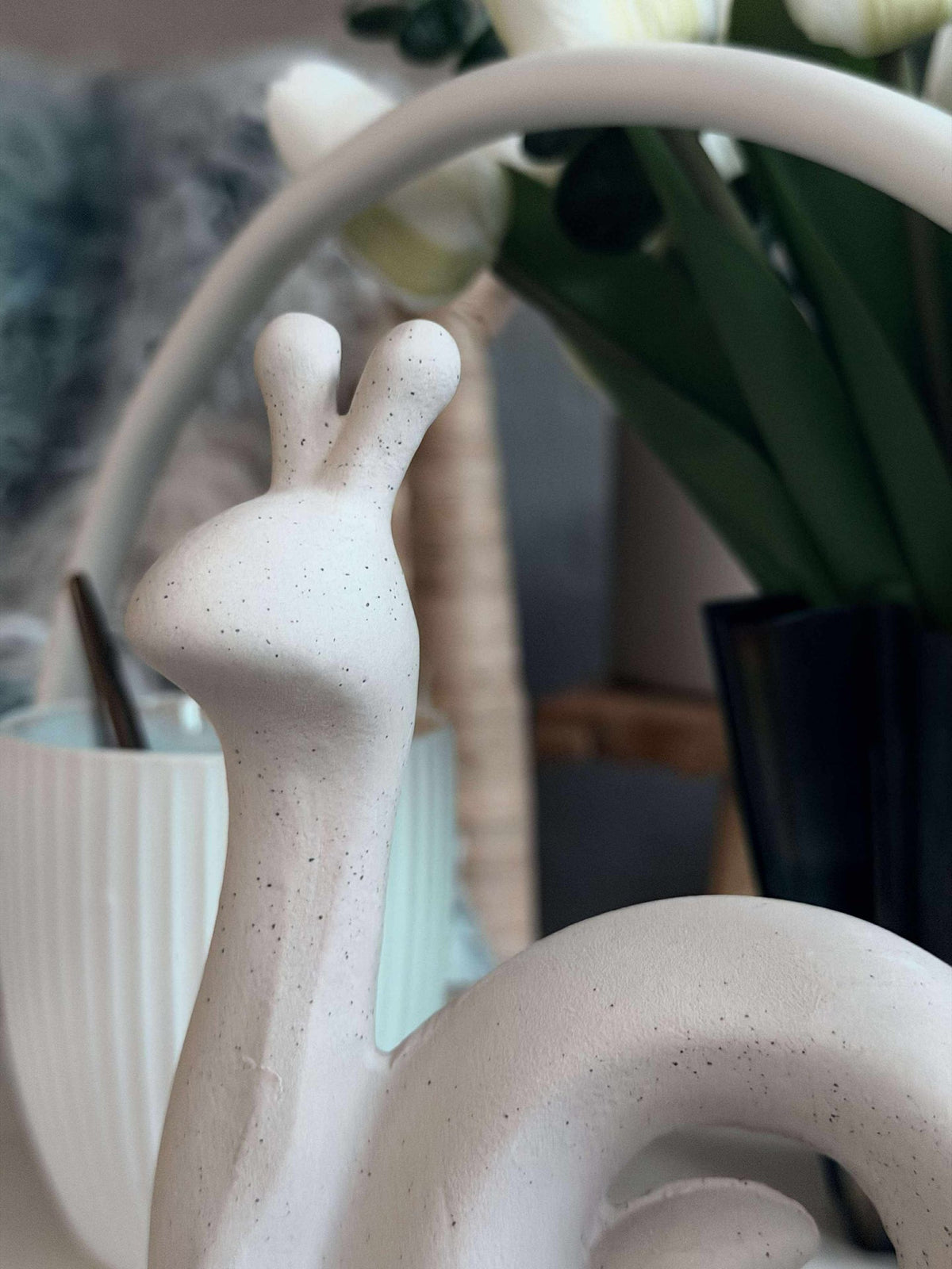 Deco slak - Wit of beige
