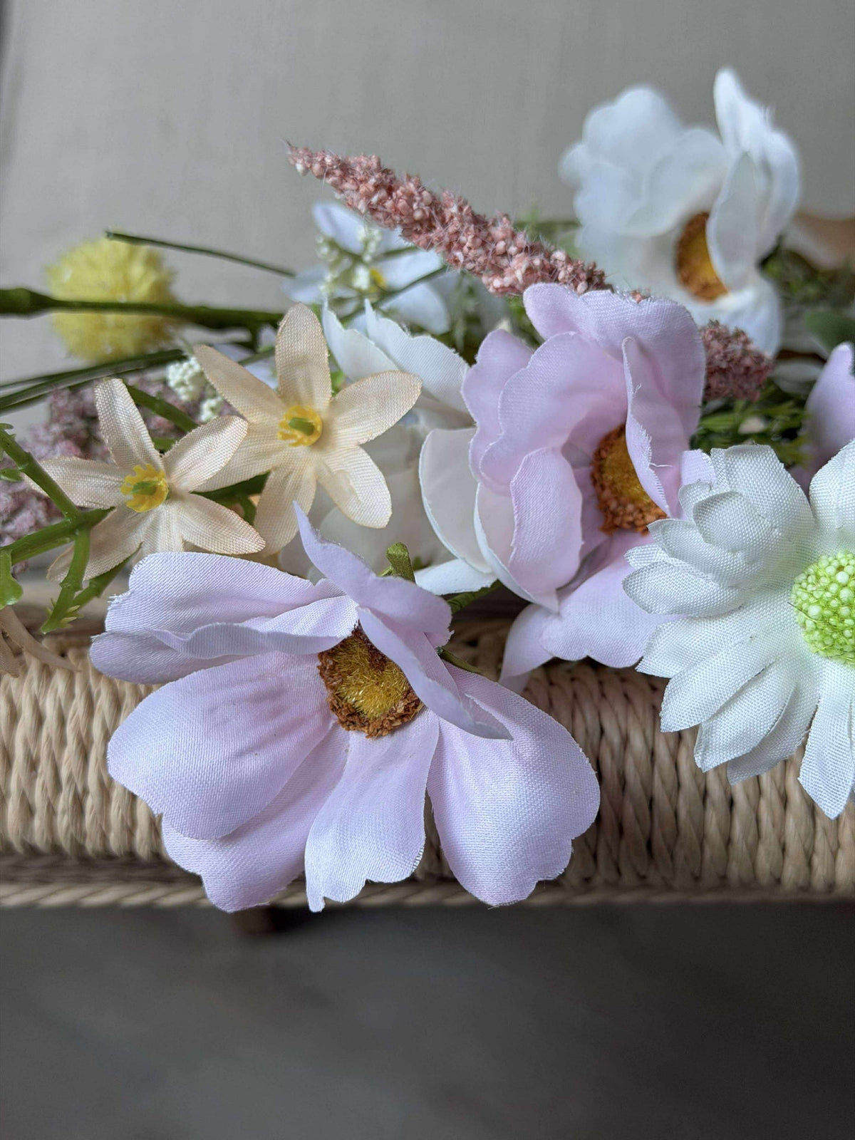 Boeket Wit / Roze - WILD FLORA