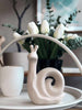 Deco slak - Wit of beige