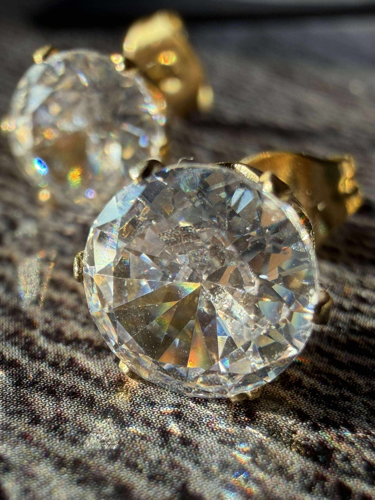 Mix box met 6 oorbellen - Riva 18k verguld