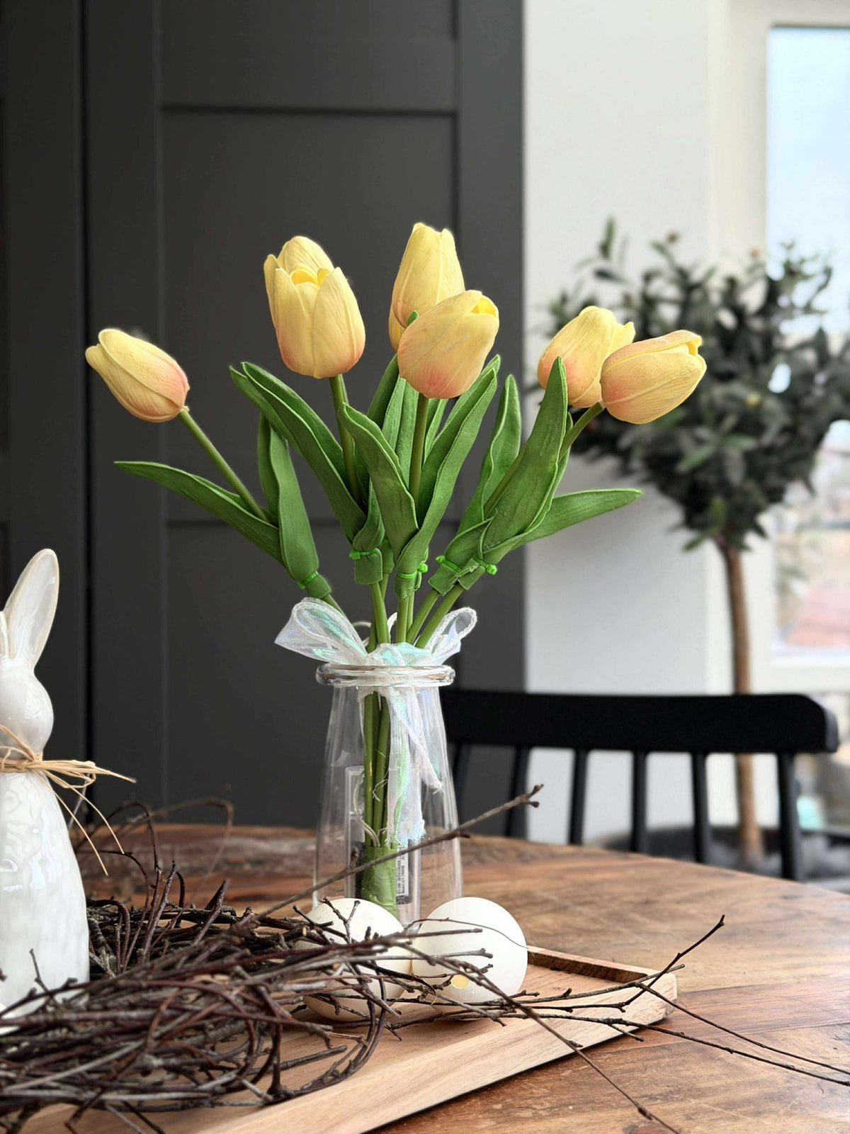 Tulpen met licht - Geel