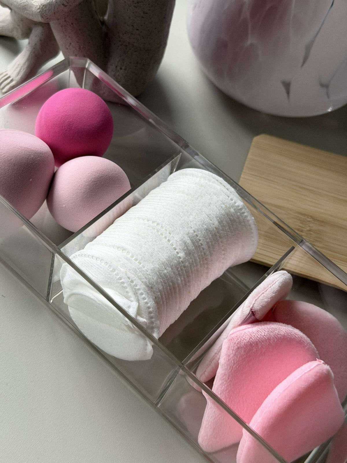 Make-up organizer met inhoud