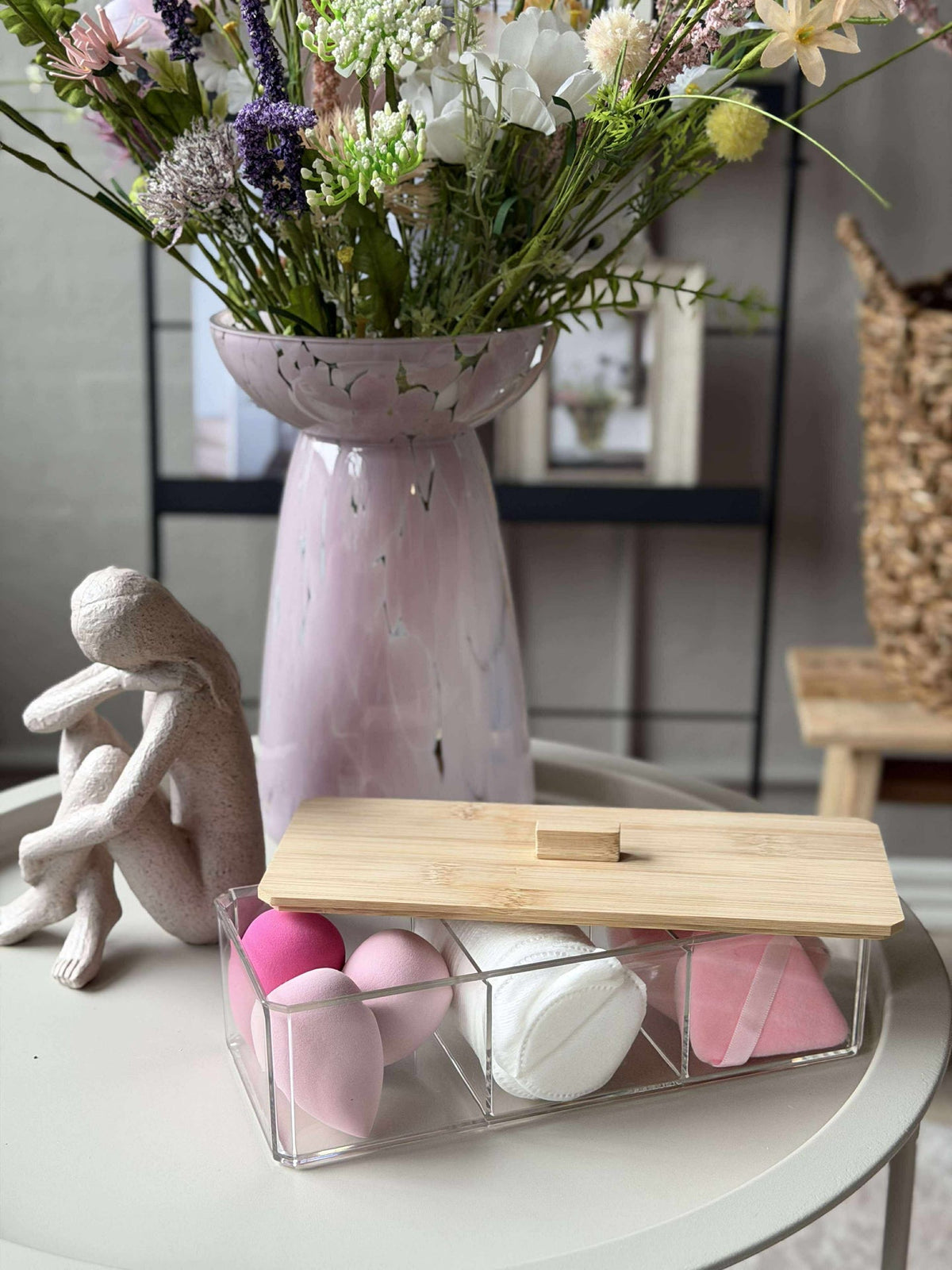 Make-up organizer met inhoud