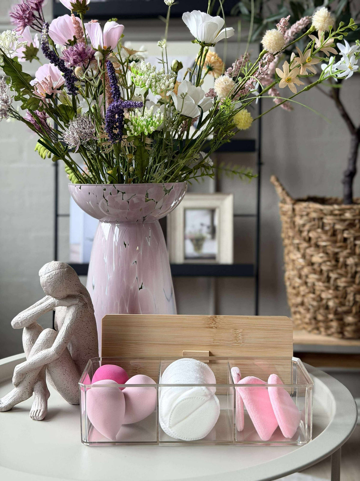 Make-up organizer met inhoud