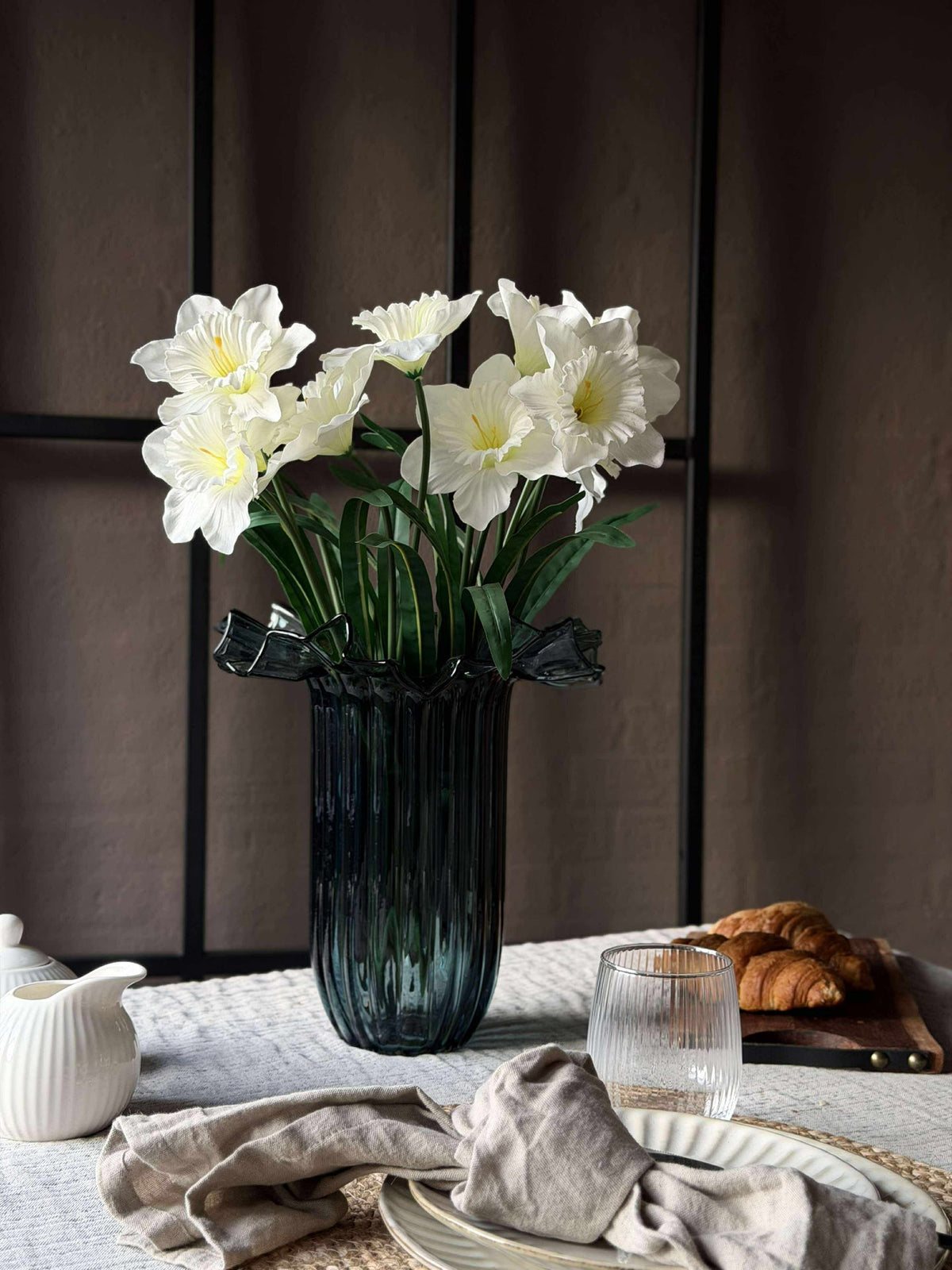 Narcisstengel - Wit