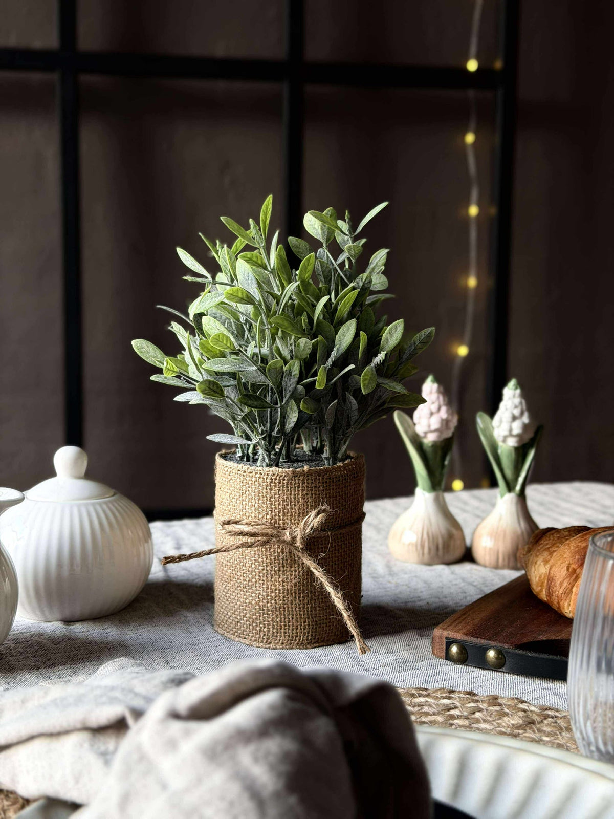 Bloem in pot