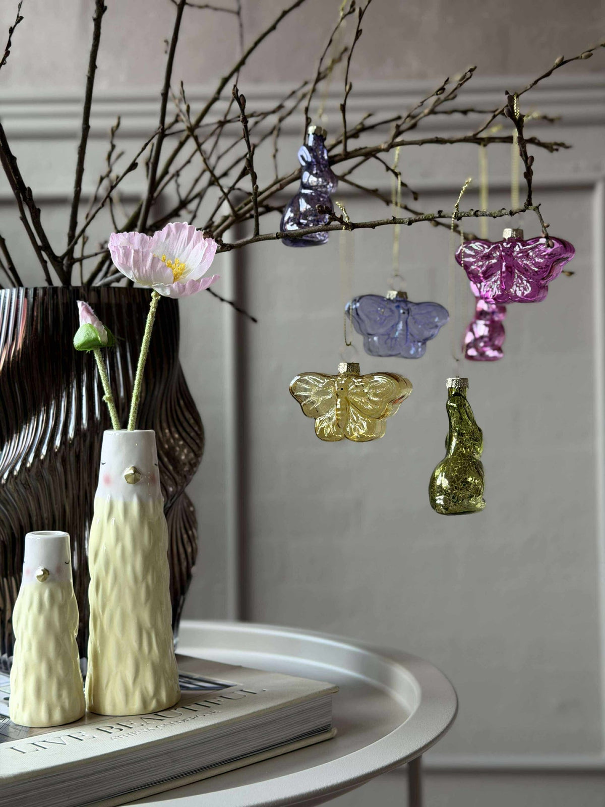 Vlinder hangers - Verpakking met 3 stuks