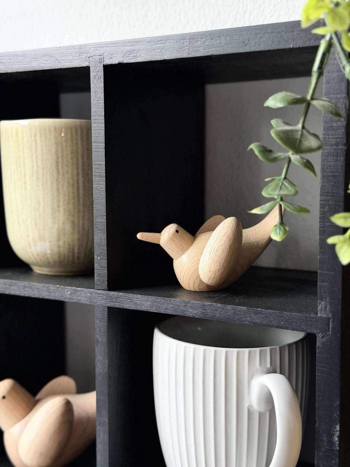 Liggende Vogel - Naturel Beuk Klein