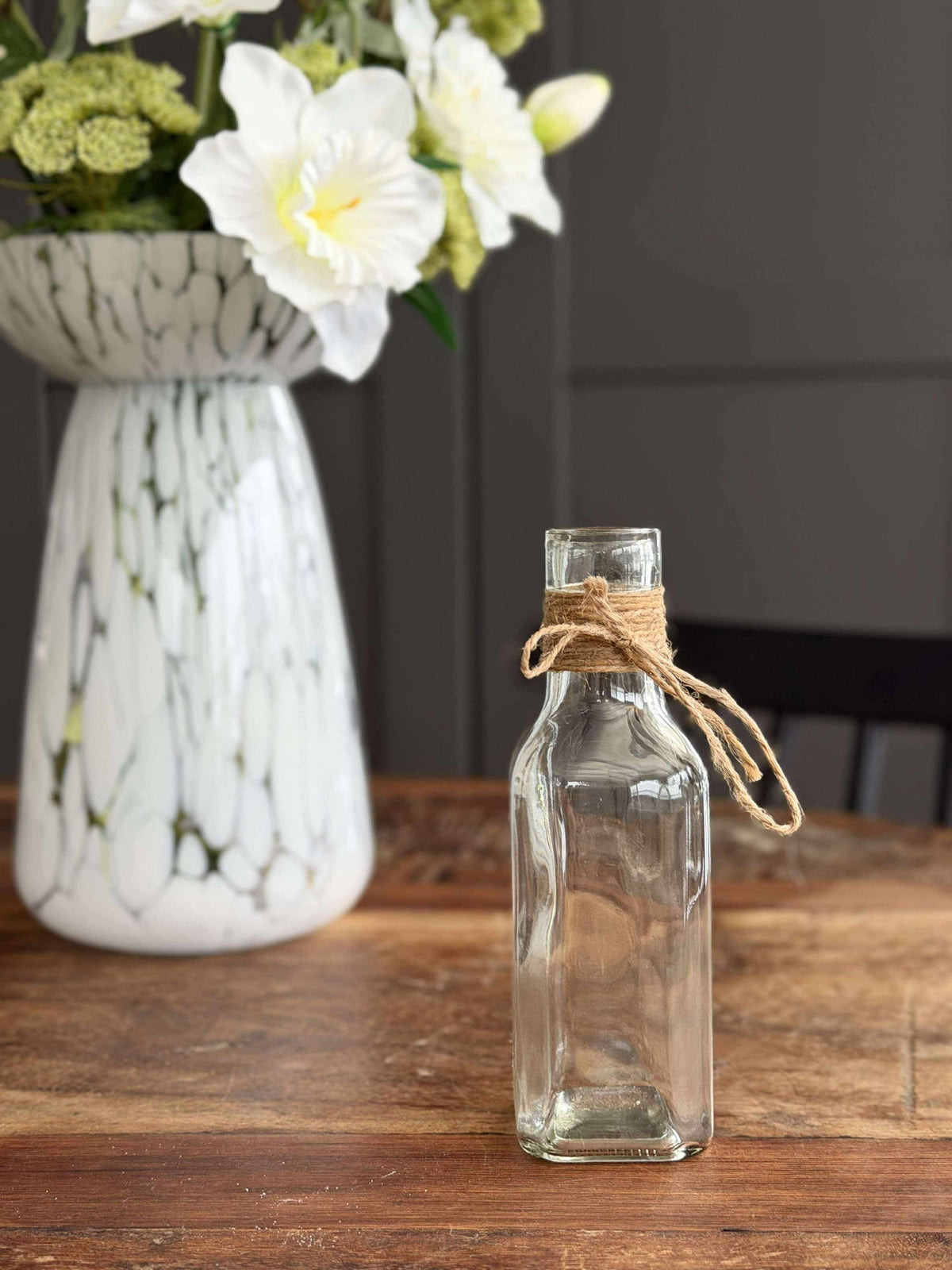 Fles met koord 16cm
