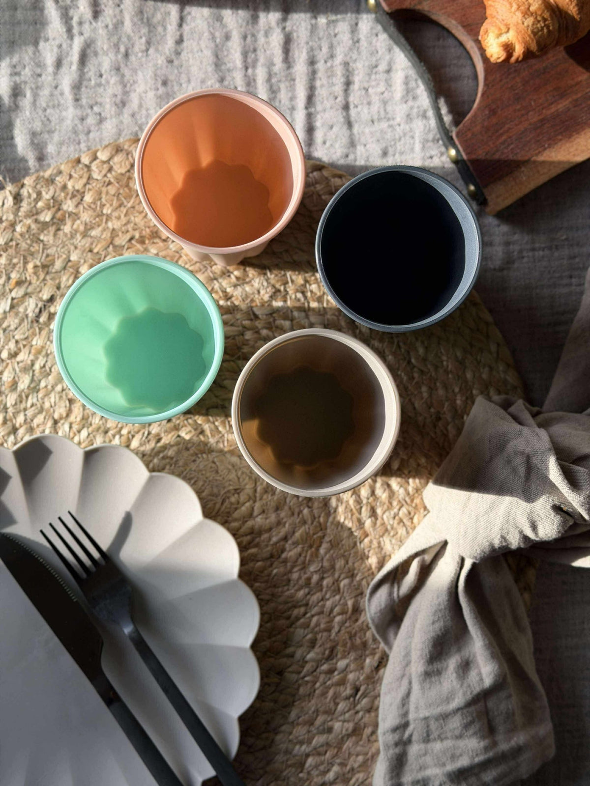 Kop color - Set van 4 stuks