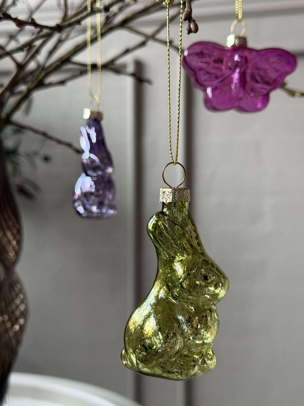 Konijntjes om op te hangen - Set van 3 stuks
