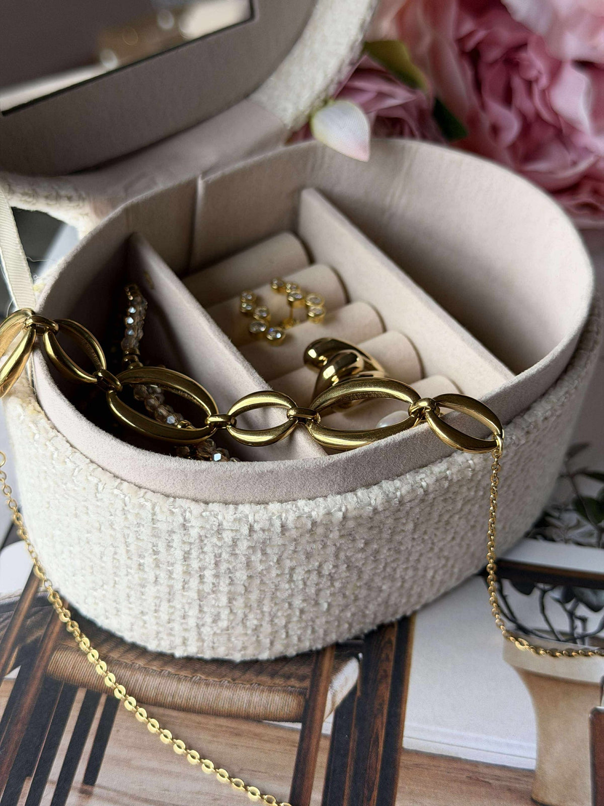 Ketting GIO - Waterbestendig - Verguld