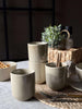 Beker Lydia keramiek - Set van 4 Beige