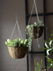 Hangpot van wilg - set van 2 stuks
