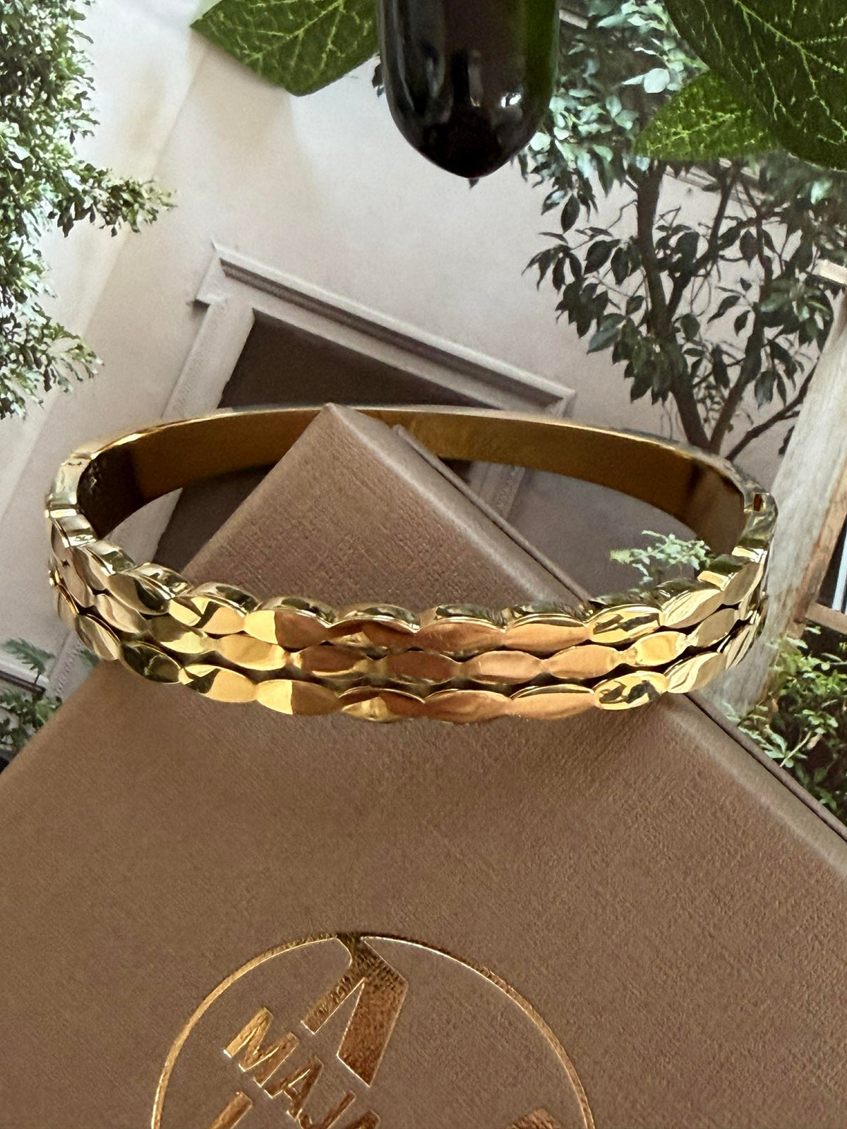 Armring LUCCIA verguld