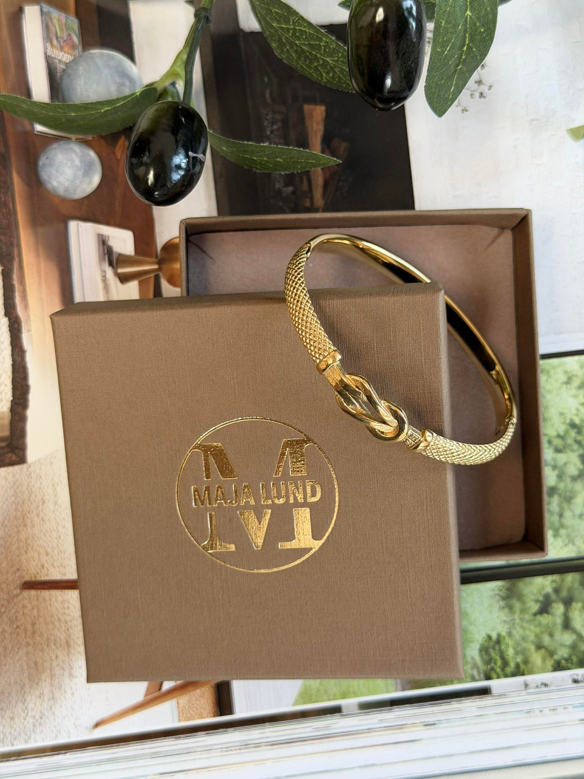 Armring AURELIA verguld