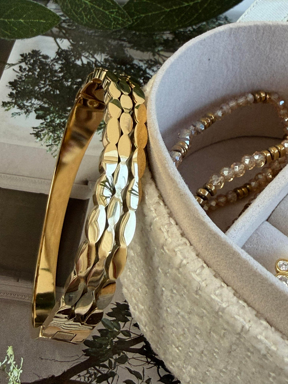 Armring LUCCIA verguld