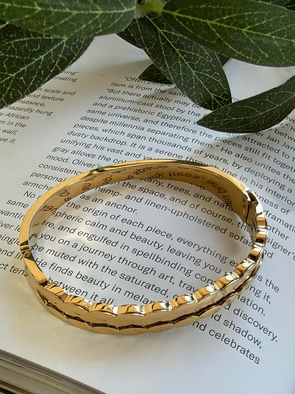 Armring LUCCIA verguld