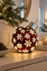 Kerstbal met led licht