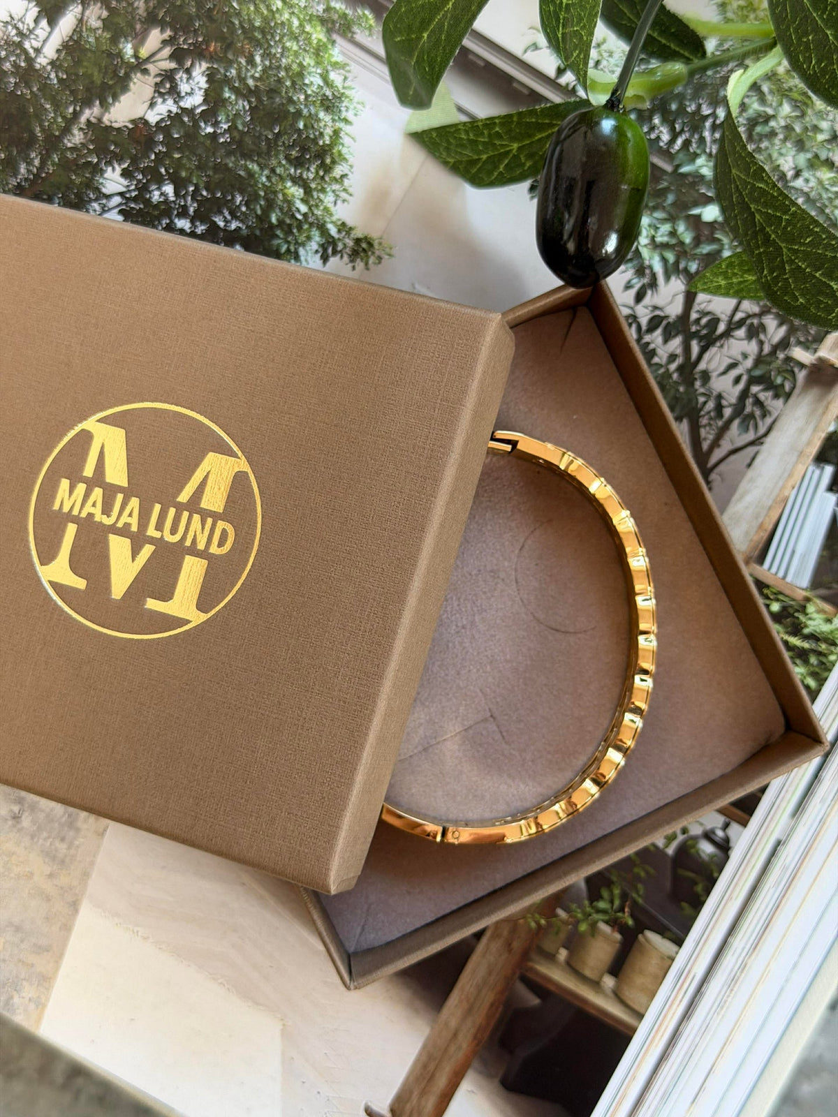 Armring LUCCIA verguld
