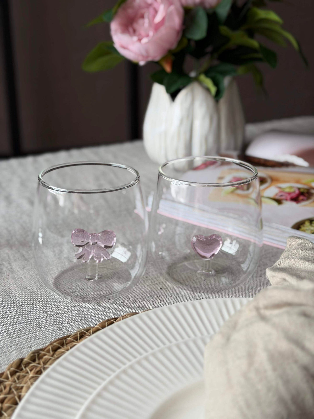 Drinkglas met hartje