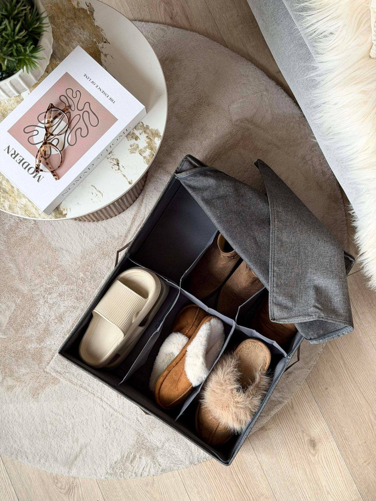 Opbergbox RONJA met vakken