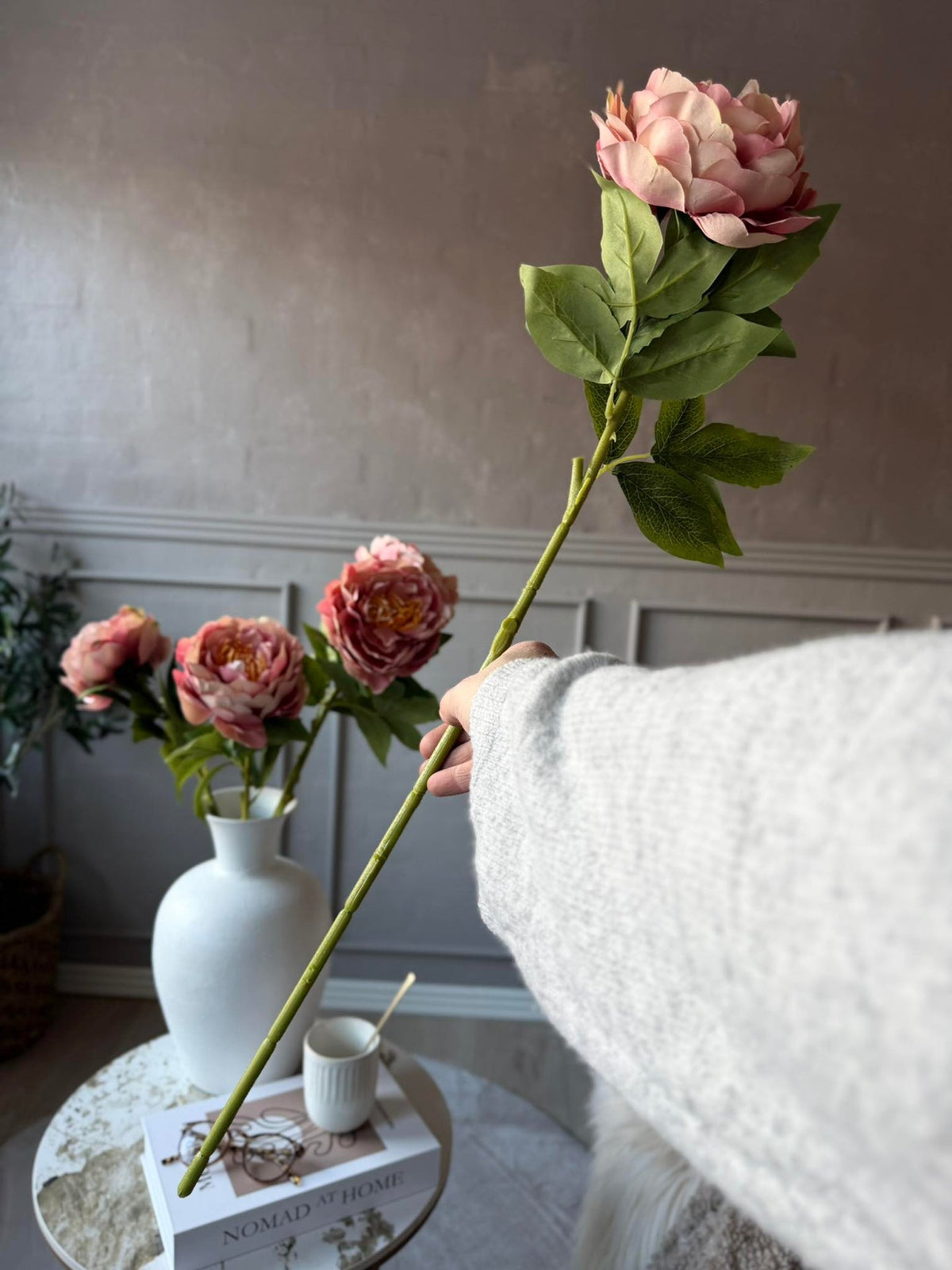 Bloem Pioen Roze