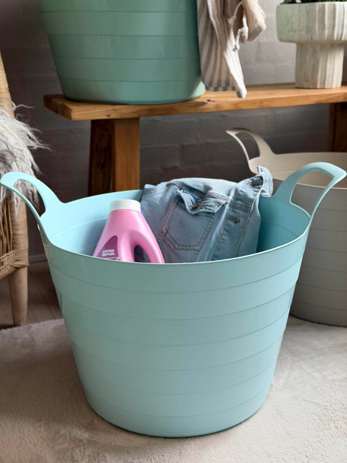 Mand Flexibel 30L - meerdere kleuren