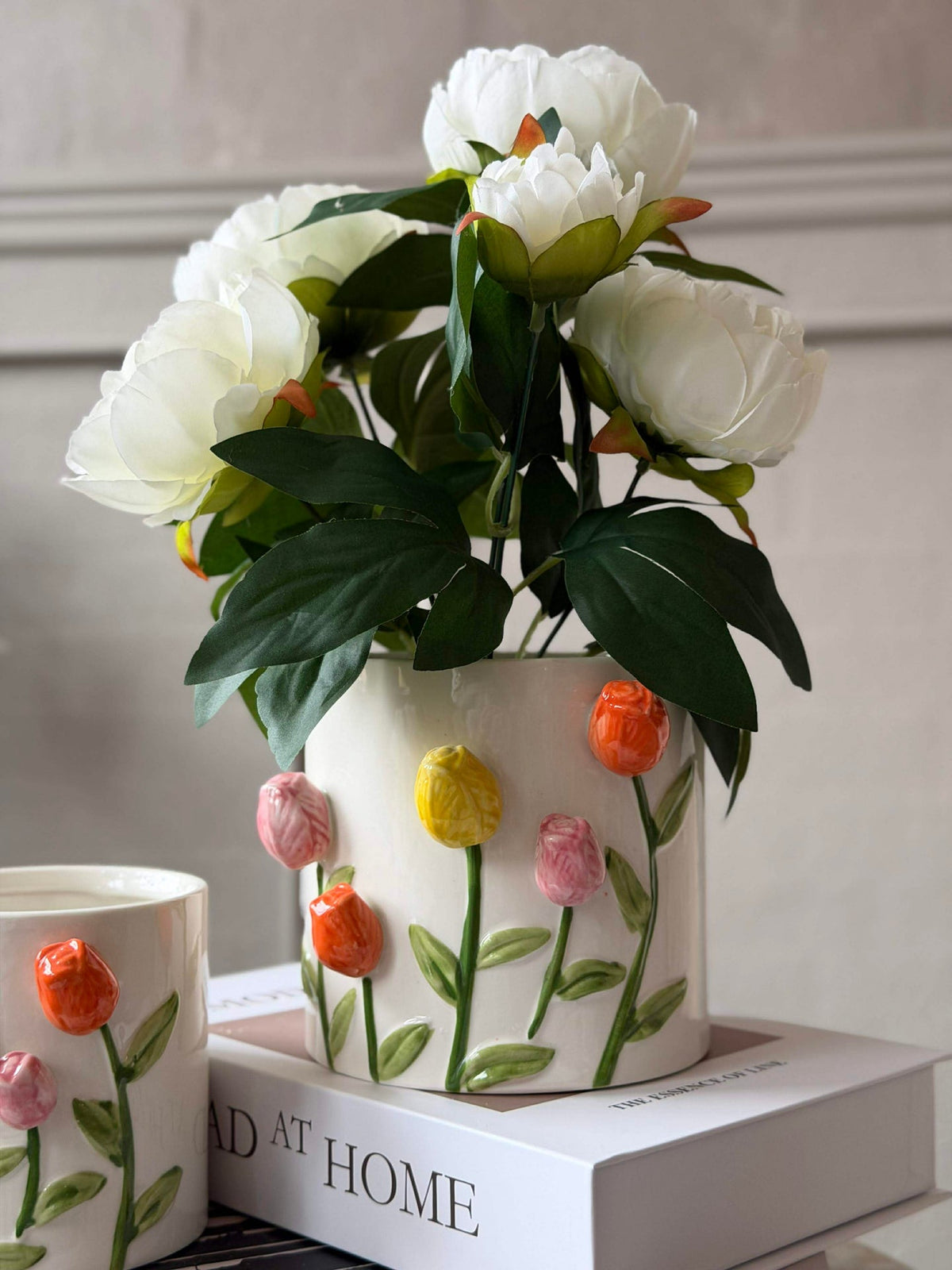 Sierpot met tulpen - meerdere maten