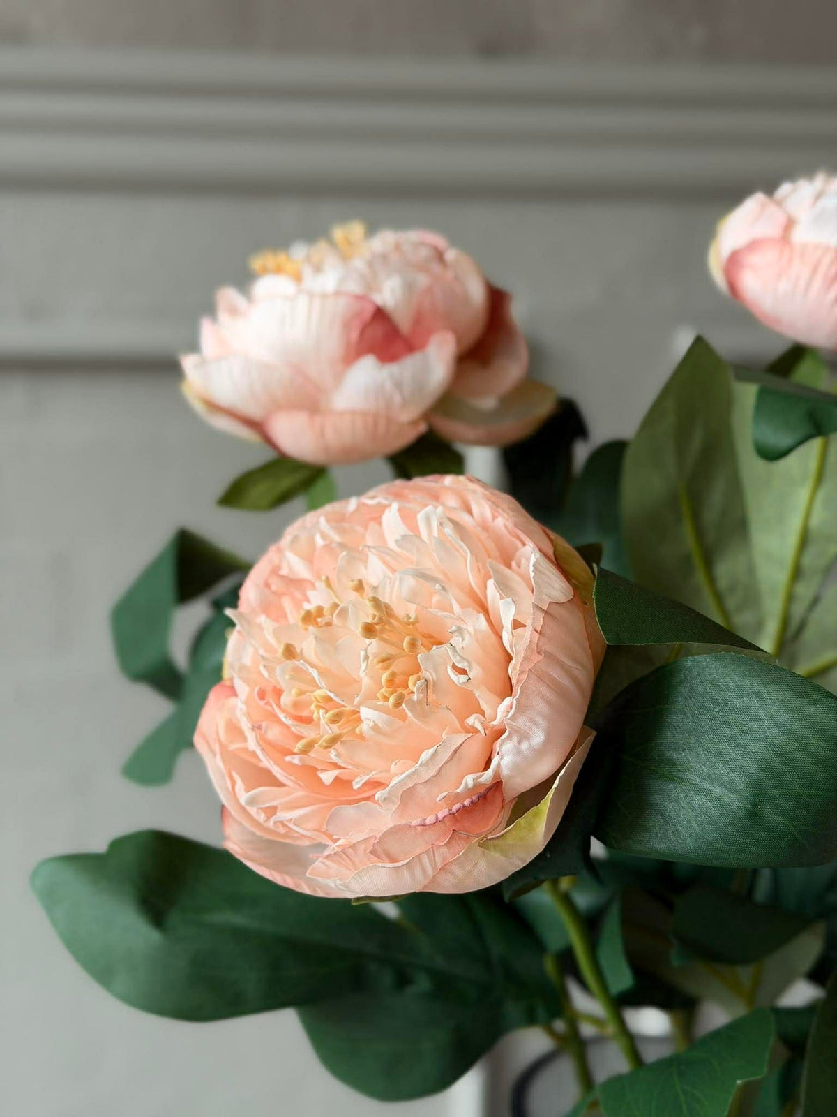 Bloem Pioenroos - Zachtroze 70cm