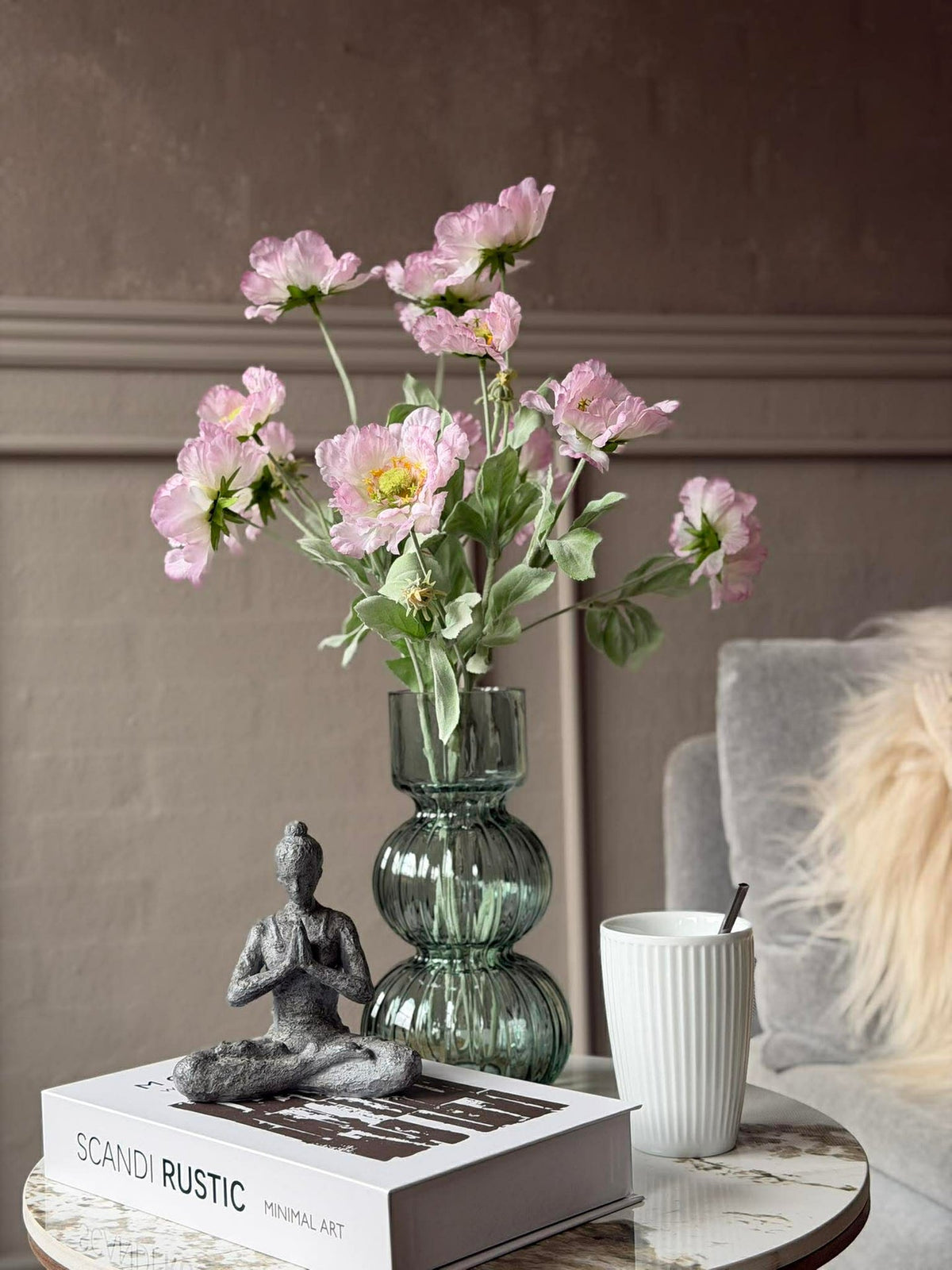 Papaverstengel 62 cm - Roze