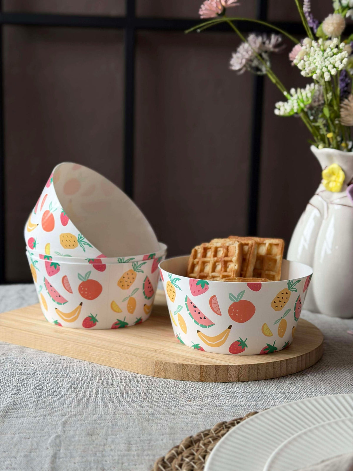 Kom FRUIT - 4 stuks