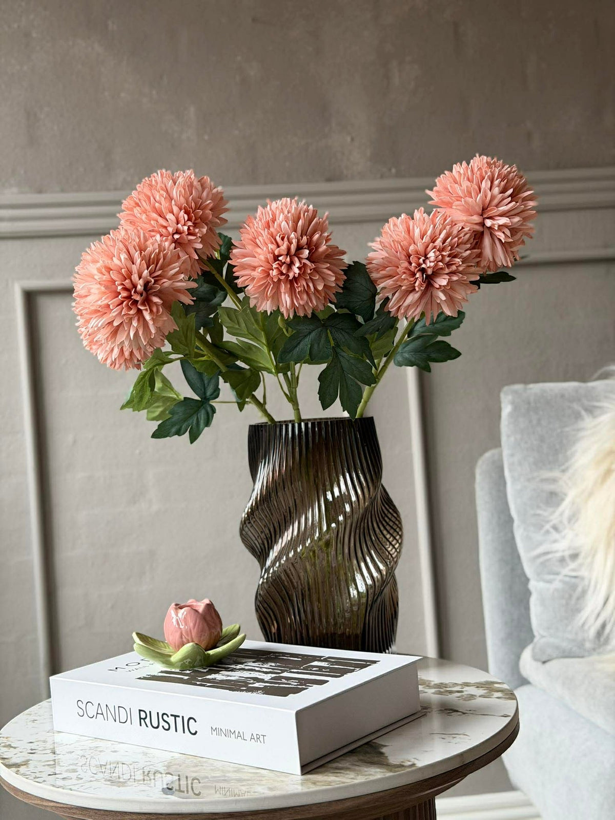 Bloemenstengel 53 cm - Roze