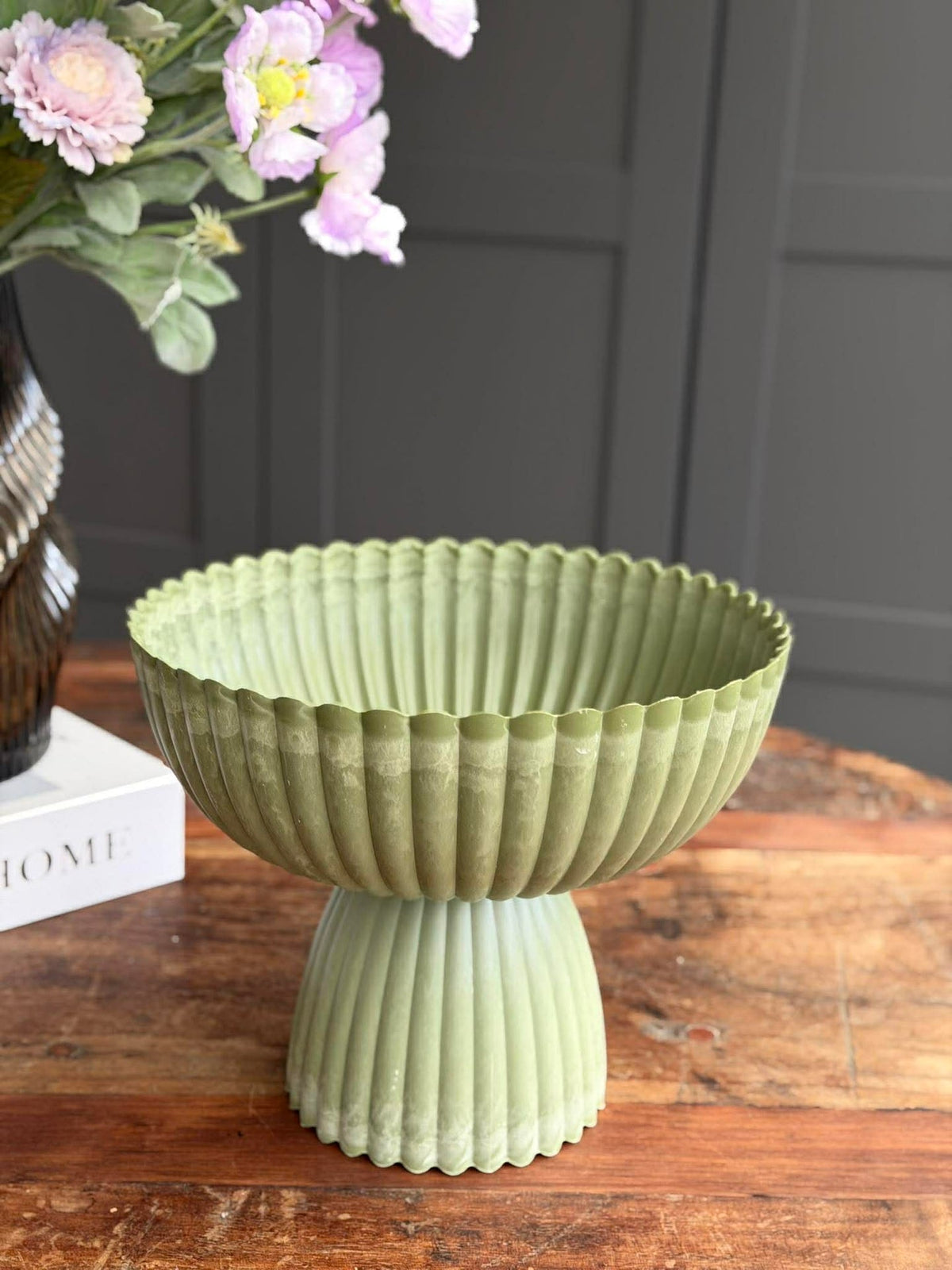 DIY standaard in betonlook - Groen