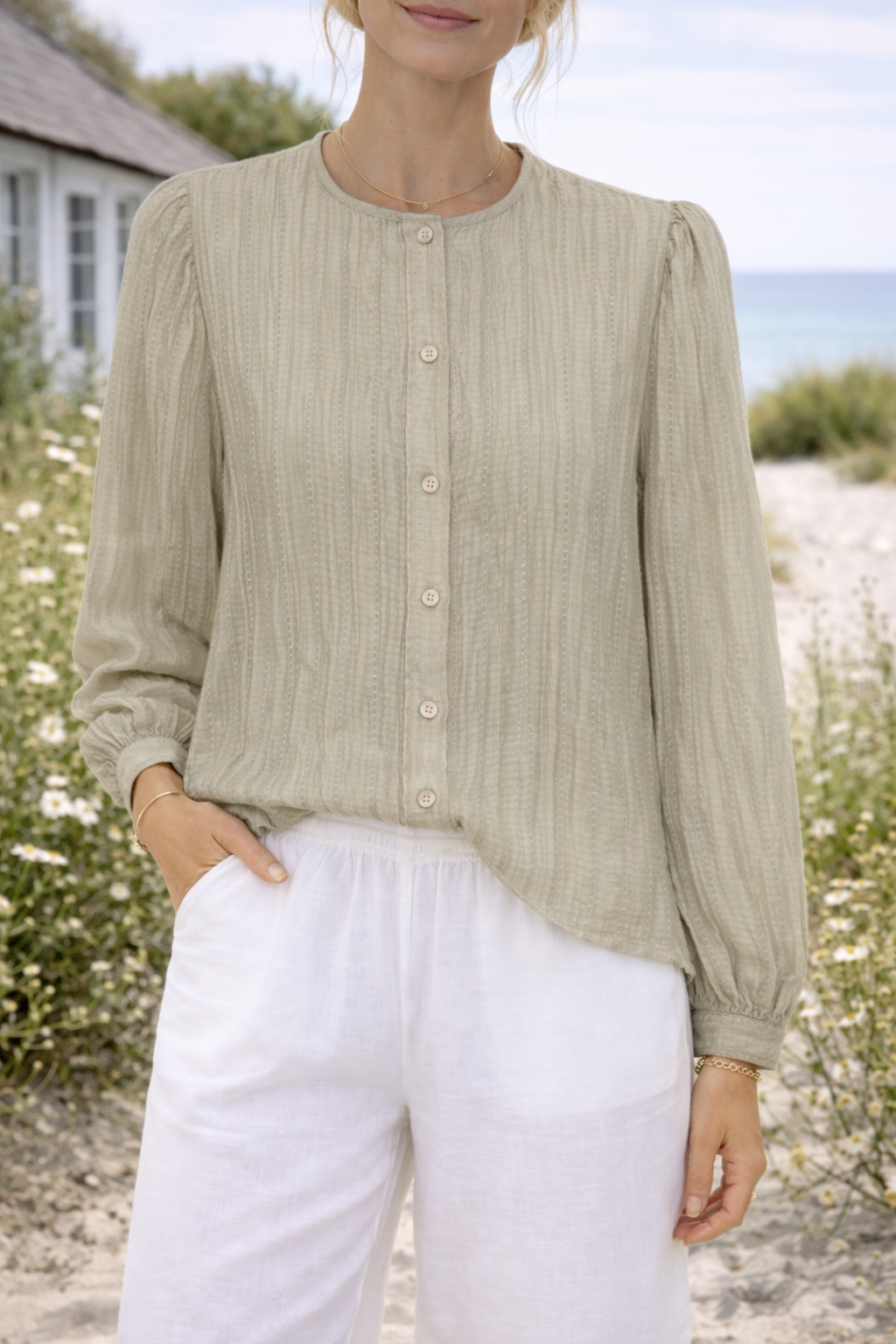 Blouse Roselle - Fango